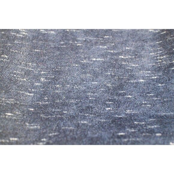 Navy Blue Soft Velour Japanese Knot Bag - Picture 3 of 4